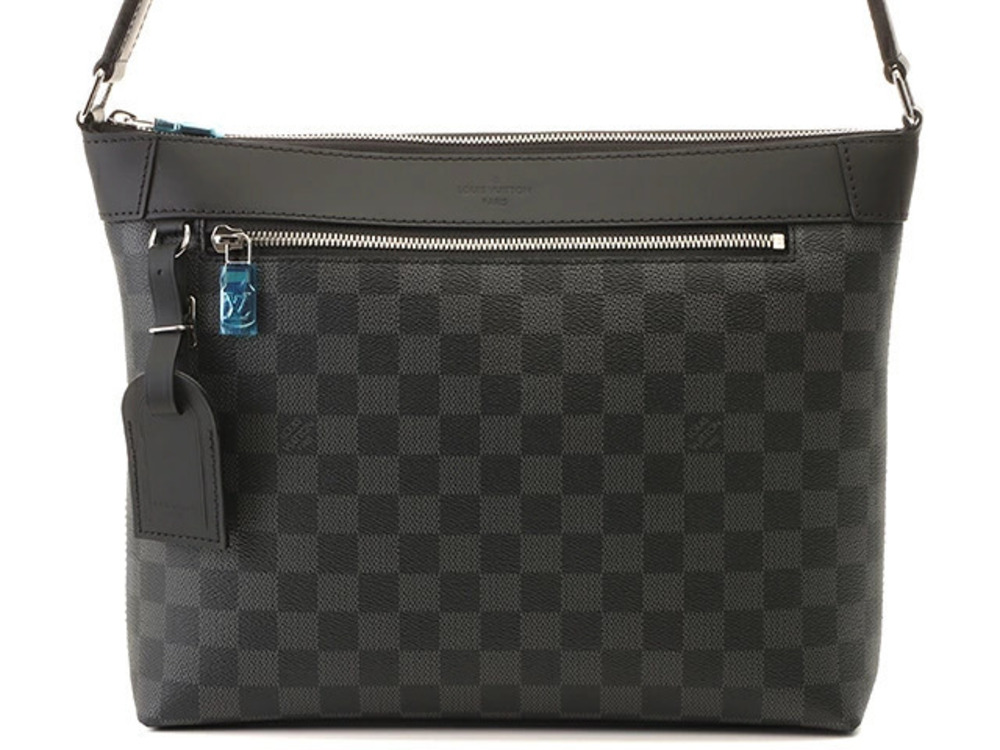 LOUIS VUITTON Mick NM Damier Graphite Black Shoulder Bag